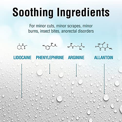 Ebanel 5% Lidocaine Spray Pain Relief Numb520 Numbing Spray with Phenylephrin...