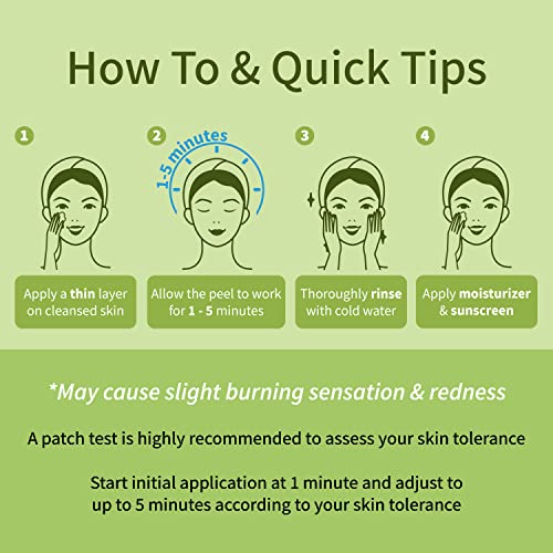 Ebanel 30% AHA 2% BHA Chemical Peel Exfoliant Gel, Face Peel with Glycolic Ac...