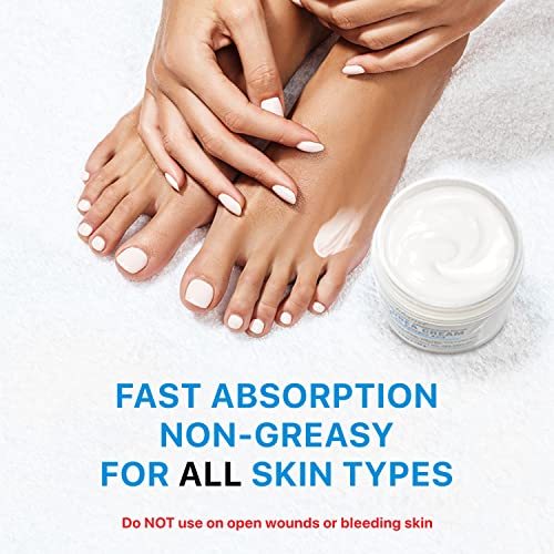 Urea Cream 40% Plus Salicylic Acid 4.6 Oz, Callus Remover Hand Cream Foot Cre...