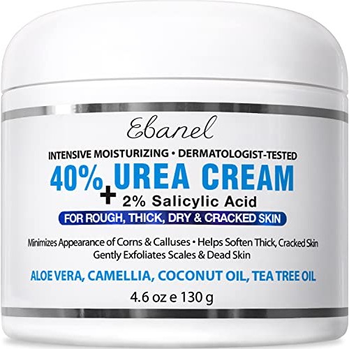 Urea Cream 40% Plus Salicylic Acid 4.6 Oz, Callus Remover Hand Cream Foot Cre...