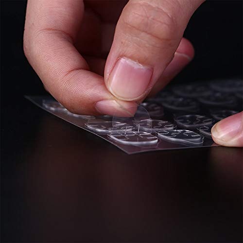 EBANKU 50Sheets Nail Adhesive Tabs, 1200Pcs Double-side Nail Glue Stickers Ad...