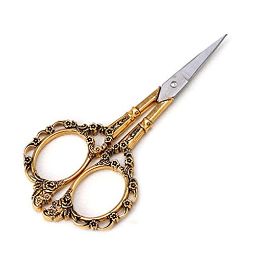Professional Manicure Scissors, EBANKU Vintage Stainless Steel Cuticle Precis...