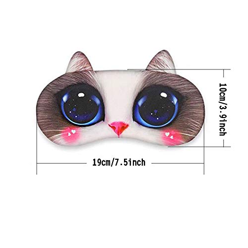 EBaokuup 12 Pack Animal Sleep Eye Mask - Soft Funny Blindfolds Sleeping Mask,...