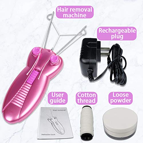 Electric Women Facial Hair Remover, EC VISION Ladies Beauty Epilator Trimmer ...