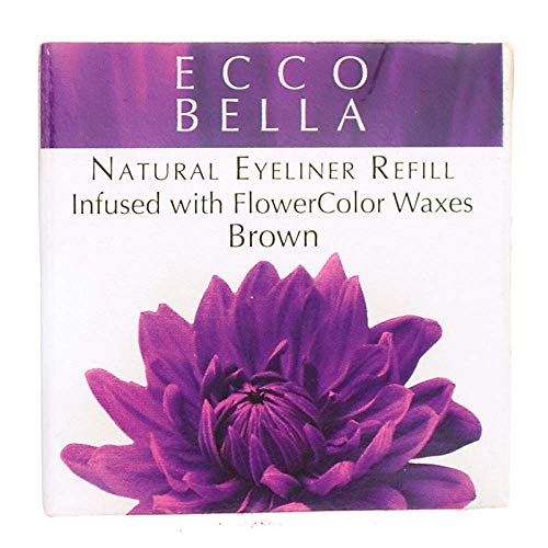 Ecco Bella Rich and Creamy FlowerColor Powder Eyeliner, Easy to Apply - Wet o...