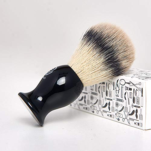 Echolly Luxury Shave Brush for Home or Travel - High end Synthetic Hair Shavi...