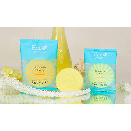 Eco Botanics Travel-Size Hotel Cleansing Bar Soap.5 oz (Case of 100)