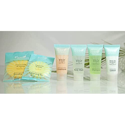 Eco Botanics Travel-Size Hotel Cleansing Bar Soap.5 oz (Case of 100)