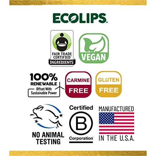 Eco Lips Lip and Cheek Tint Variety Pack - Vegan (Pink, Red and Nude)