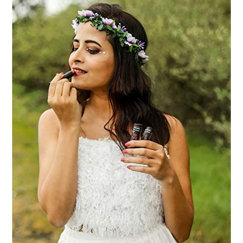 Eco Lips Vegan Brazilian Lip Tint Variety Pack - 100% Natural Lip Balm (Bless...