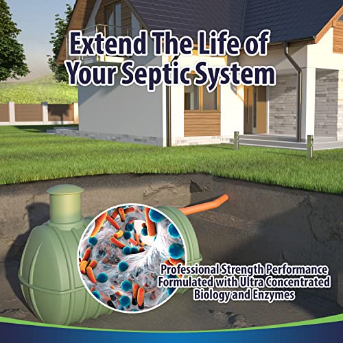 Septic Tank Shock Treatment | Bio Enzyme Septic Safe | Clears Leach & Drain F...