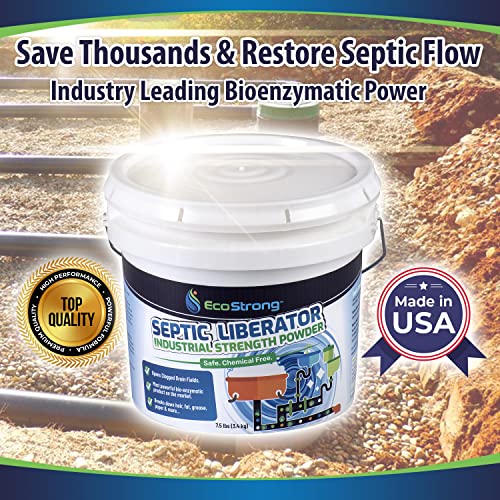 Septic Tank Shock Treatment | Bio Enzyme Septic Safe | Clears Leach & Drain F...