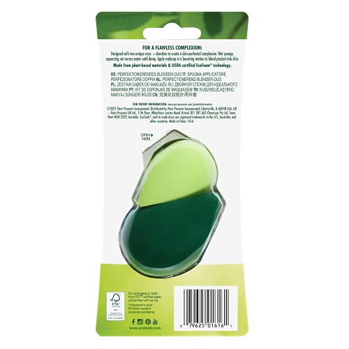EcoTools 2 Beauty Sponges for Flawless Foundation Coverage, Multi