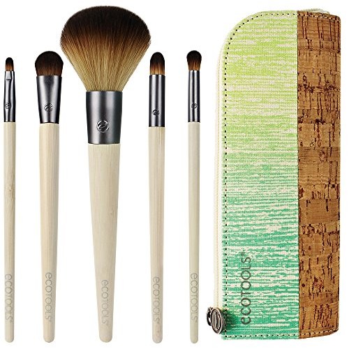 EcoTools 6 Piece Day To Night Clutch Set, Includes: Pointed Concealer, Round ...