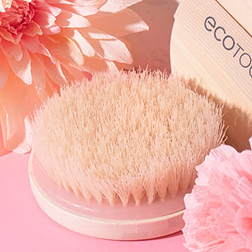 EcoTools Dry Brush, Gentle Exfoliating Scrubber For Skincare and Beauty, Pore...