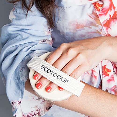 EcoTools Dry Brush, Gentle Exfoliating Scrubber For Skincare and Beauty, Pore...