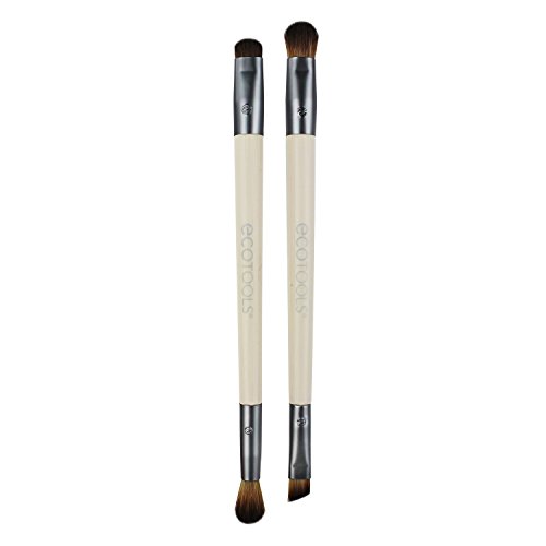 EcoTools Duo Eyeshadow Makeup Brush Set, Define Blend & Smudge, Set of 4 Brus...