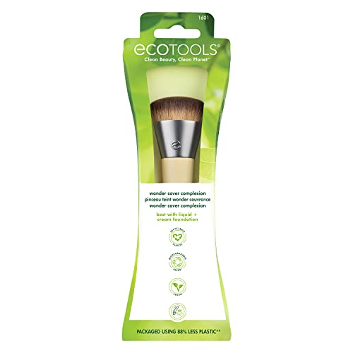 EcoTools Makeup Brush for Professional Finish, for Foundation and Pressed Powder