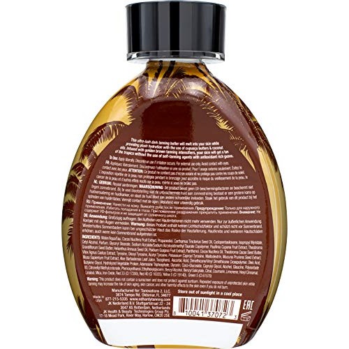 Ed Hardy Brazilian Browning Butter Dark Tanning Lotion - Skin Softening Golde...