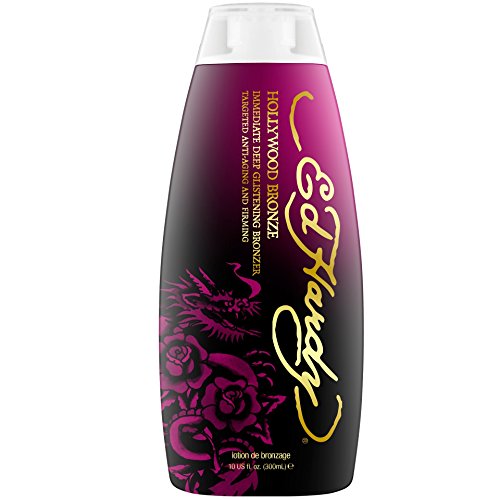 Ed Hardy Hollywood Bronze Bronzer Tanning Lotion, 10 oz.