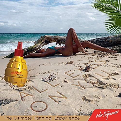 Eda Taspinar Bronzing Bomb, Tanning Oil Spray for Accelerated Dark Mediterran...