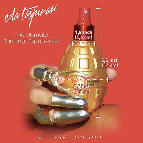Eda Taspinar Bronzing Bomb, Tanning Oil Spray for Accelerated Dark Mediterran...