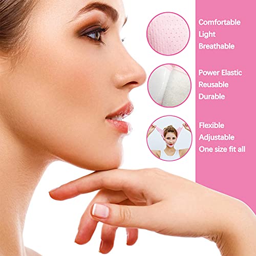 Double Chin Reducer, Face Slimming Strap, V Shaped Mask Chin UP Face Lifting ...