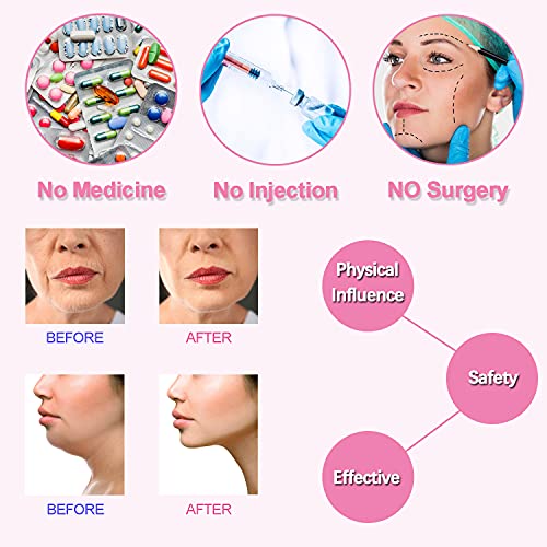 Double Chin Reducer, Face Slimming Strap, V Shaped Mask Chin UP Face Lifting ...