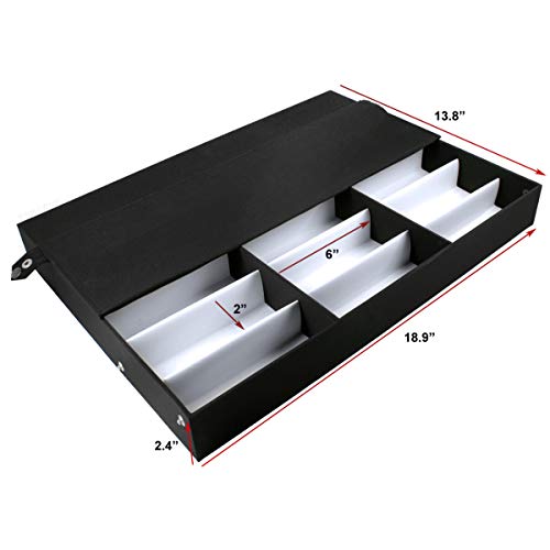 Edge I-Wear 18 pcs Sunglasses Organizer Eyewear Display Storage Case Tray D-8A
