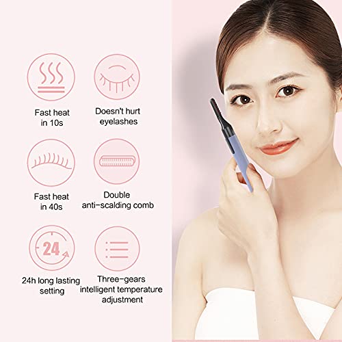 EELHOE Heated Eyelash Curler, Electric Eyelash Curler, Rechargeable Heating P...