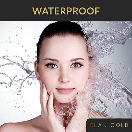 GOODLY by ELAN Gold Eyebrow Stamp Stencil Kit w/ Bonus Eyebrow Tweezer Includ...