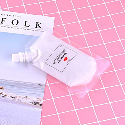 Ehinew Lip Gloss Base DIY Lip Glow Lip Glaze Base for Making Your Own Lip Bal...