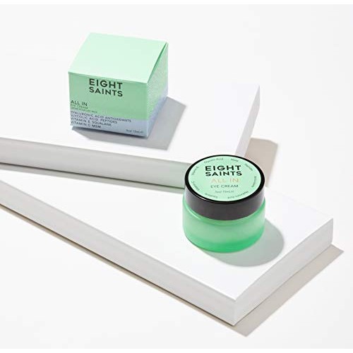 Eight Saints All In Eye Cream, Natural and Organic Anti Aging Eye Cream to Re...