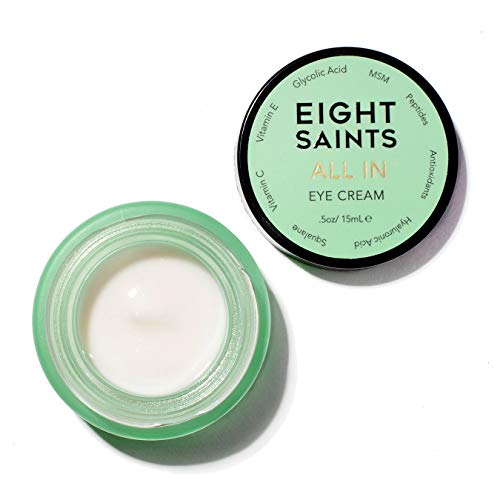Eight Saints All In Eye Cream, Natural and Organic Anti Aging Eye Cream to Re...