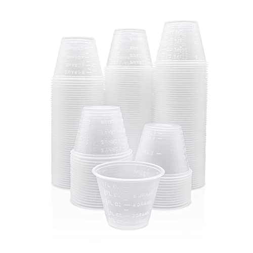 Eight30east - 200ct 1oz Disposable Graduated Medicine Cups, Non-Sterile, for ...