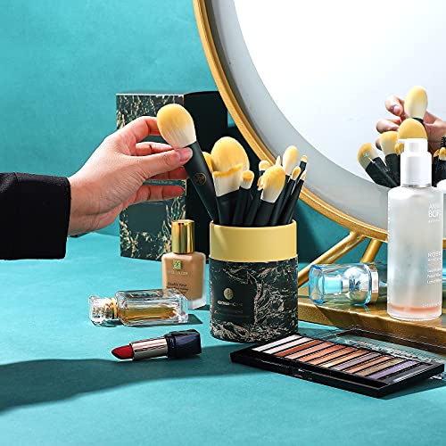 EIGSHOW Makeup Brushes 18pcs Professional Makeup Brush Travel Set with Eco Cy...