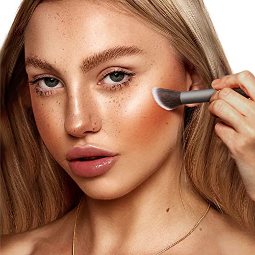 Highlighter Brush, EIGSHOW Professional Angled Highlight Diffuser Brush for C...