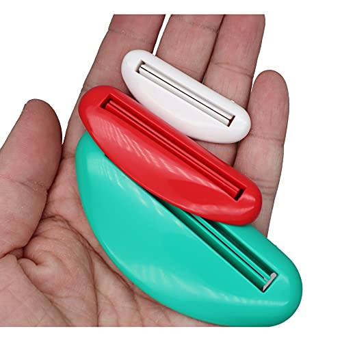 Excelity 6 Sets Tube Squeezer Clip for Toothpaste, Hand Cream, Paint Tube, Co...