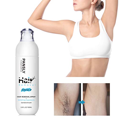 Hair Removal Spray,Hair Growth Inhibitor Permanent Depilatory Armpit Beard Le...