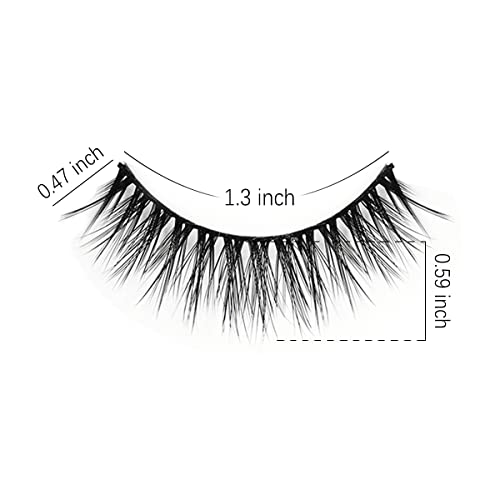 False eyelashes, 6D artificial Mink Eyelashes, Fluffy Natura mink eyelashes, ...