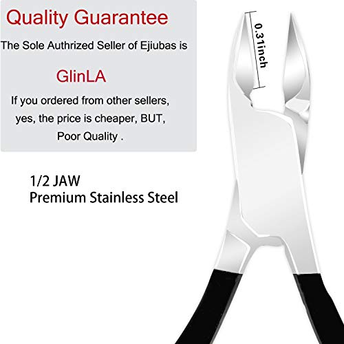 Cuticle Trimmer with Cuticle Pusher - Ejiubas Cuticle Remover Cuticle Nipper ...
