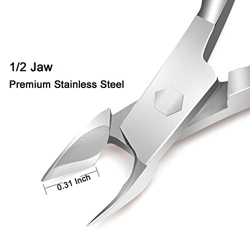 Ejiubas Cuticle Pusher Cuticle Nipper Stainless Steel Cuticle Trimmer Cuticle...