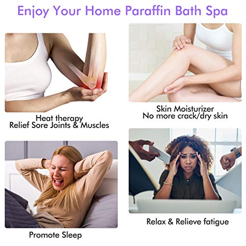 Paraffin Wax Machine for Hand and Feet - Ejiubas Paraffin Bath,Quick Heating,...