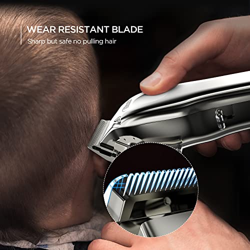 EKUZI Hair Clippers For Men Cordless Hair Trimmer Professional Haircut & Barb...