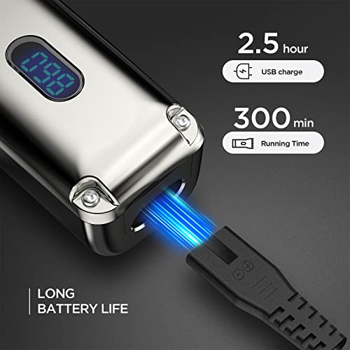 EKUZI Hair Clippers For Men Cordless Hair Trimmer Professional Haircut & Barb...