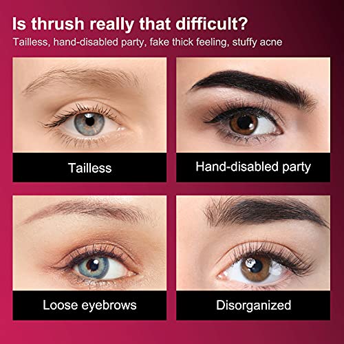 Eyebrow Stamp Stencil Kit, Eyebrow Stamp Kit, Waterproof Long Lasting Natural...