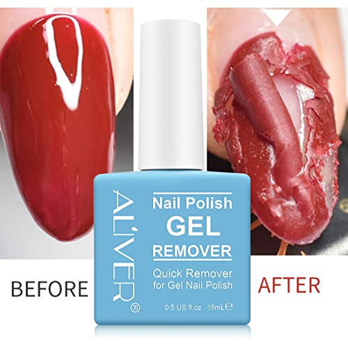 Gel Nail Polish Remover, Effective Gel Polish Remover, Quickly & Easily Remov...
