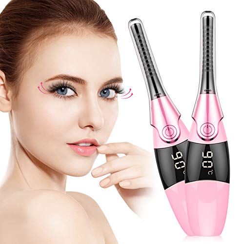 Wimpernzange,Beheizbare Wimpernzange, 4 Temperaturmodi 8S Schnelle Erwärmung ...