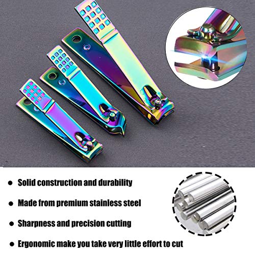 Manicure Set Nail Clippers Pedicure 18 Pieces Stainless Steel Manicure Kit Pr...