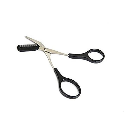 1 Pcs Professional Precision Trimmer Eyebrow Shear Scissors Hair Remover with...